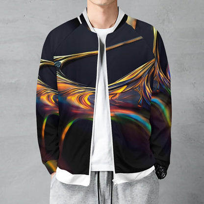 Raglan Zip-up Shirt WY10 (All-Over Printing)