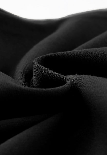 Elastic Waist Sweatpants with Pockets (black/tan/grey)-SMALL-2XL