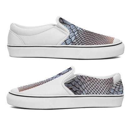 Printed Slip-on Canvas Shoes  for Teenagers and Adults