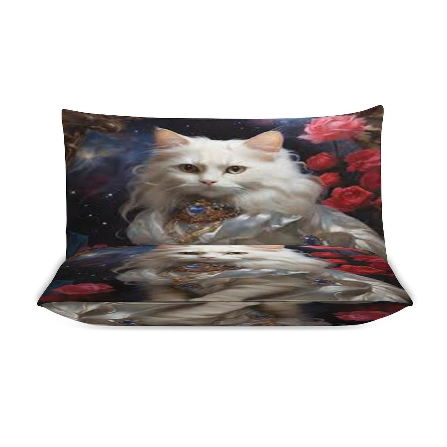 3-Piece Bedding Set-90"x90"/ 229x229cm (Dual-sided Printing)
