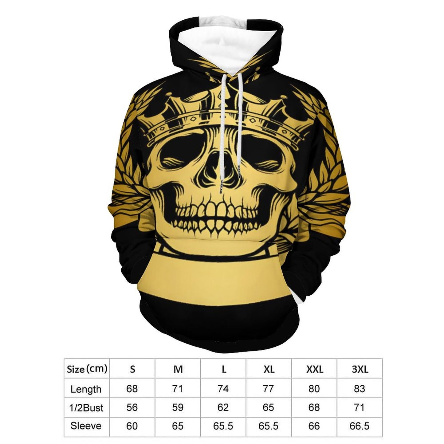 230gsm Printed Hoodie for Men (All-Over Printing)