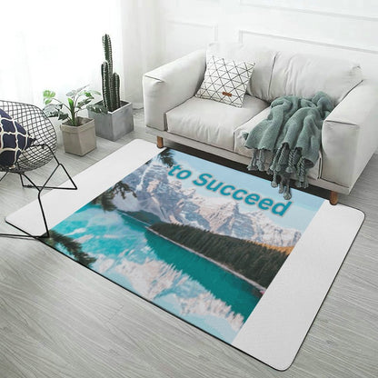 Coral Velvet Floor Mat for Home-60"x40"