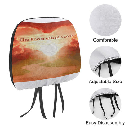Custom Car Headrest Covers