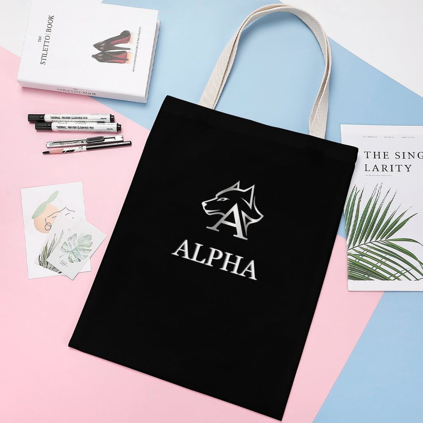 Tote Canvas Bag (Dual-sided Printing)