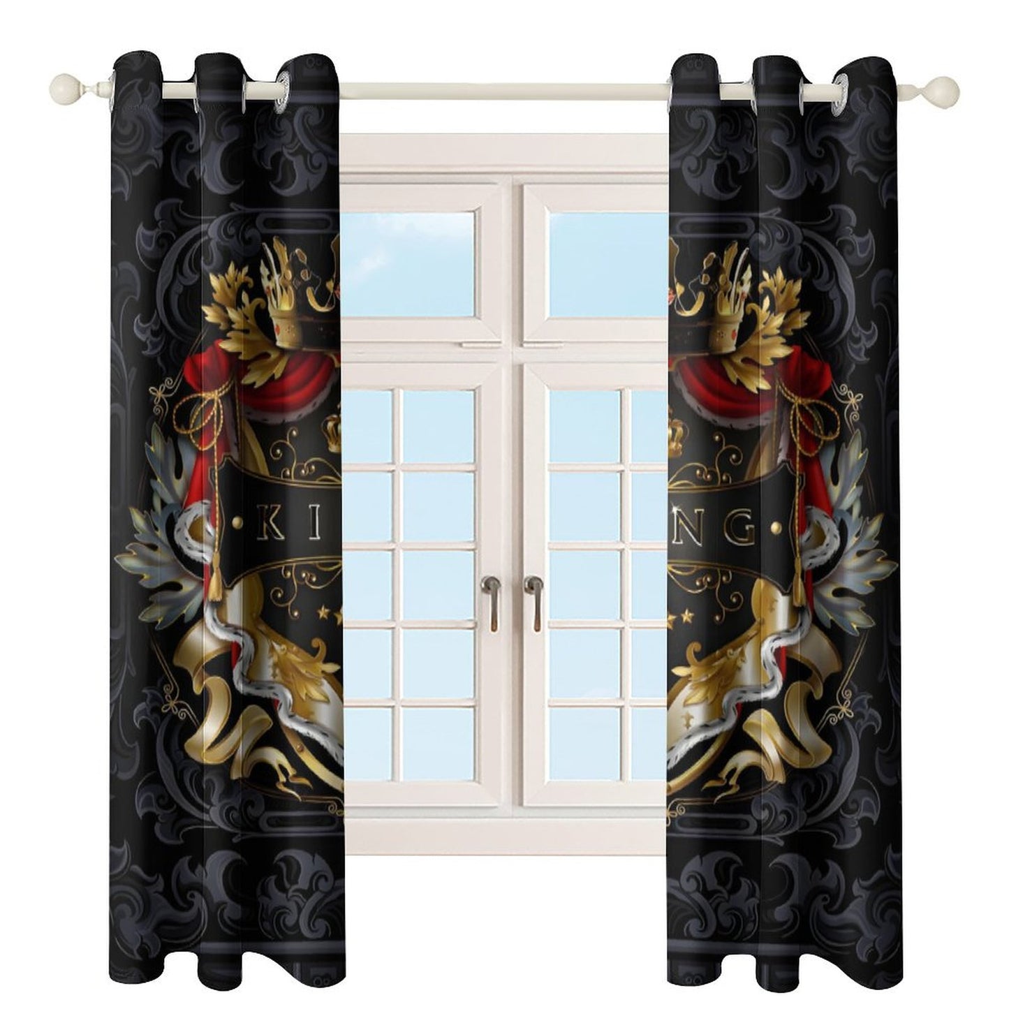 Grommet Curtain-52"x72"/ 132x183cm