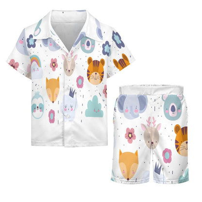 Children's Casual Beach Outfit A27TZ (All-Over Printing)