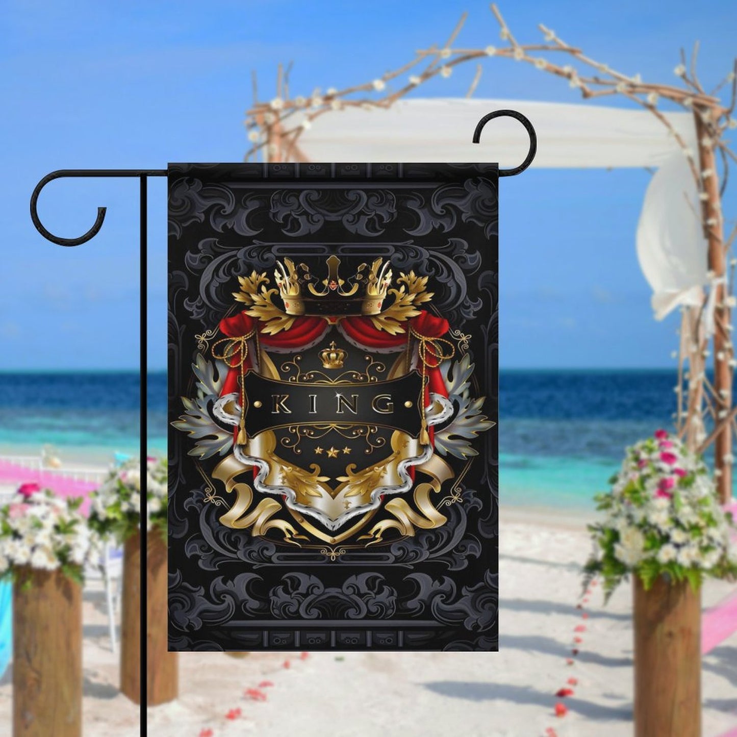 Garden Flag (2 Pics on 2 Sides)-12"x18"