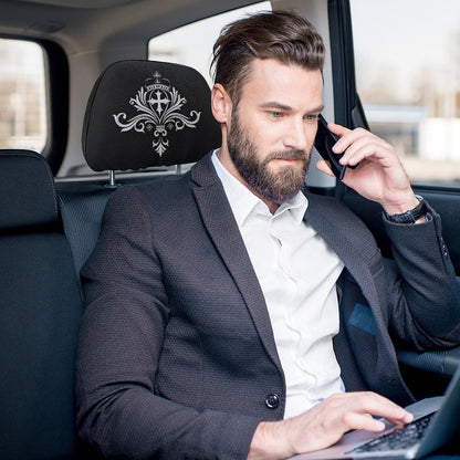 Custom Car Headrest Covers