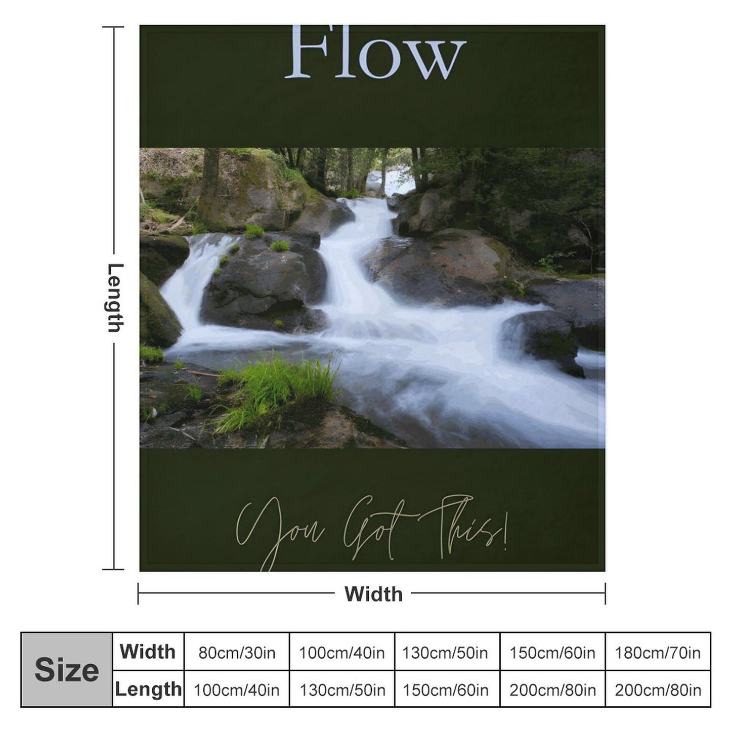 280gsm Flannel Blanket-70"x80" (Dual-sided Printing)