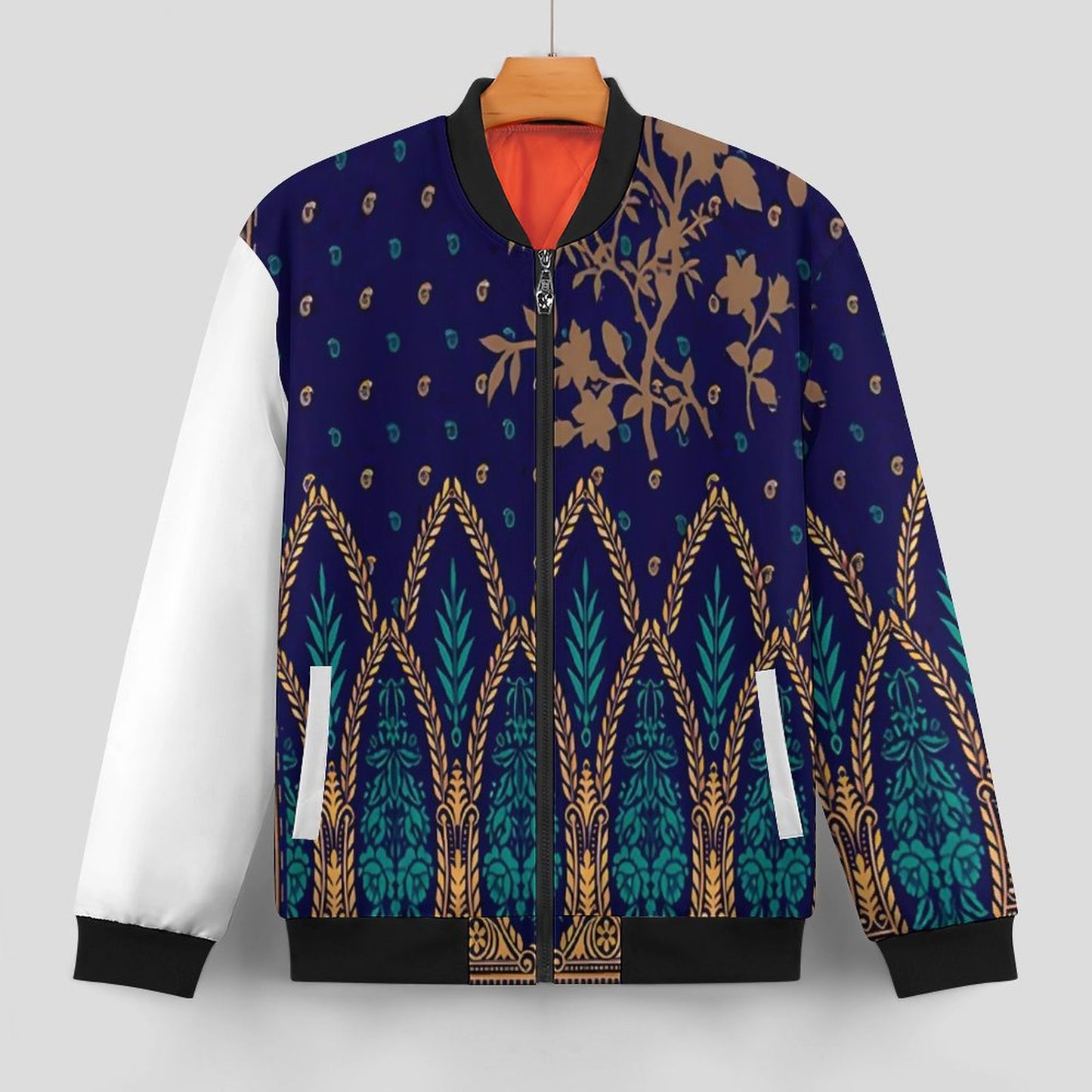 180gsm Zipper Bomber Jacket BMJ (All-Over Printing)