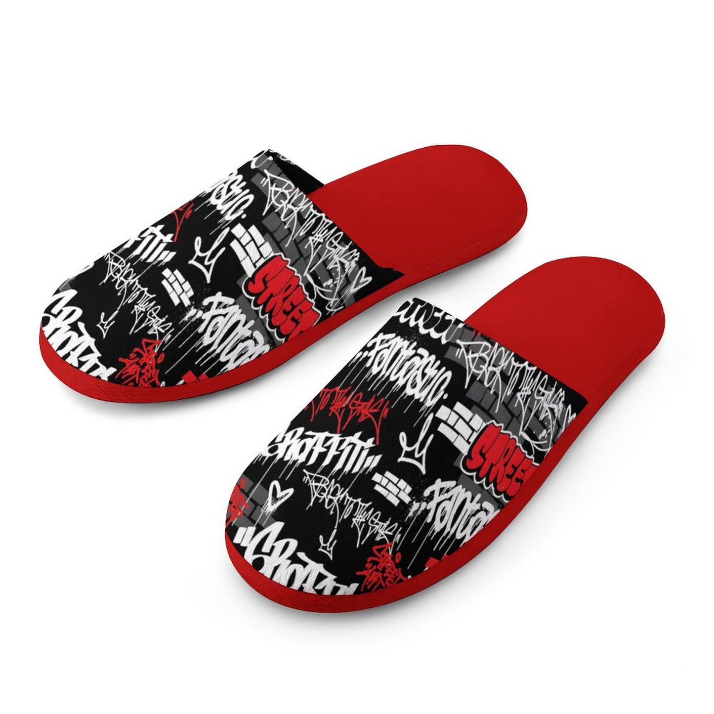 Flannel Men's Cotton Slippers