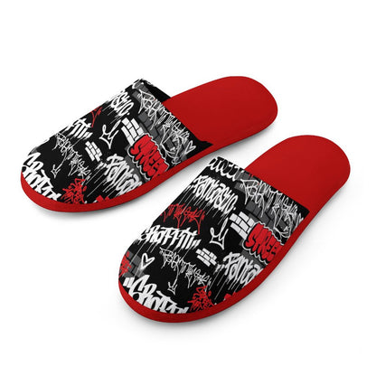 Flannel Men's Cotton Slippers