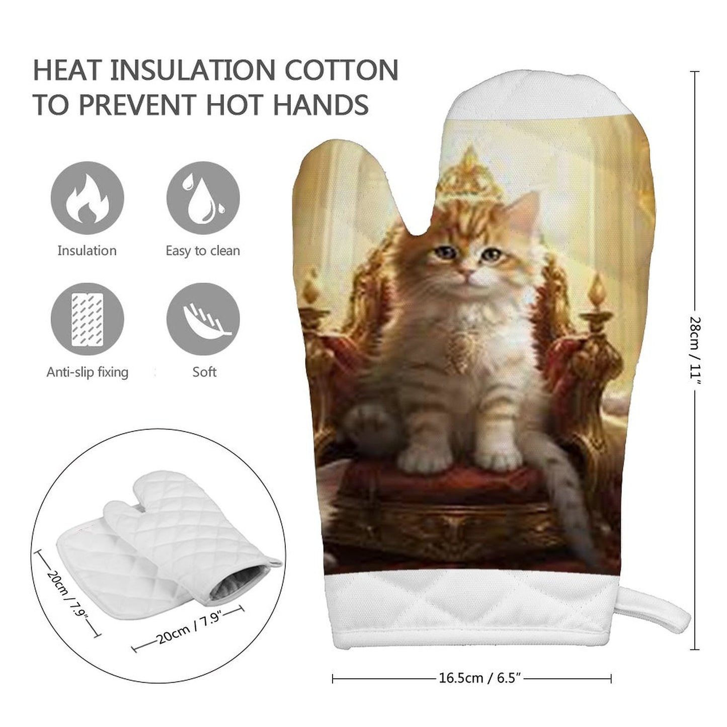 Oven Mitt Set of 2
