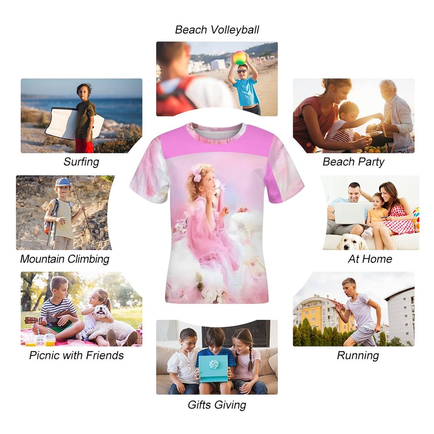 Short Sleeve Kid's T-Shirt ET (All-Over Printing)