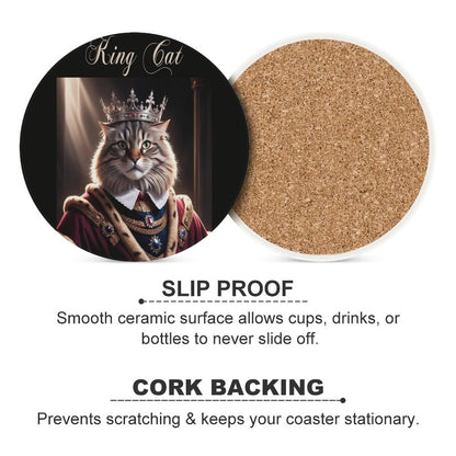 Round Ceramic Coaster
