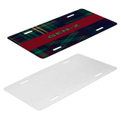 Car License Plate-11.8”x5.9”