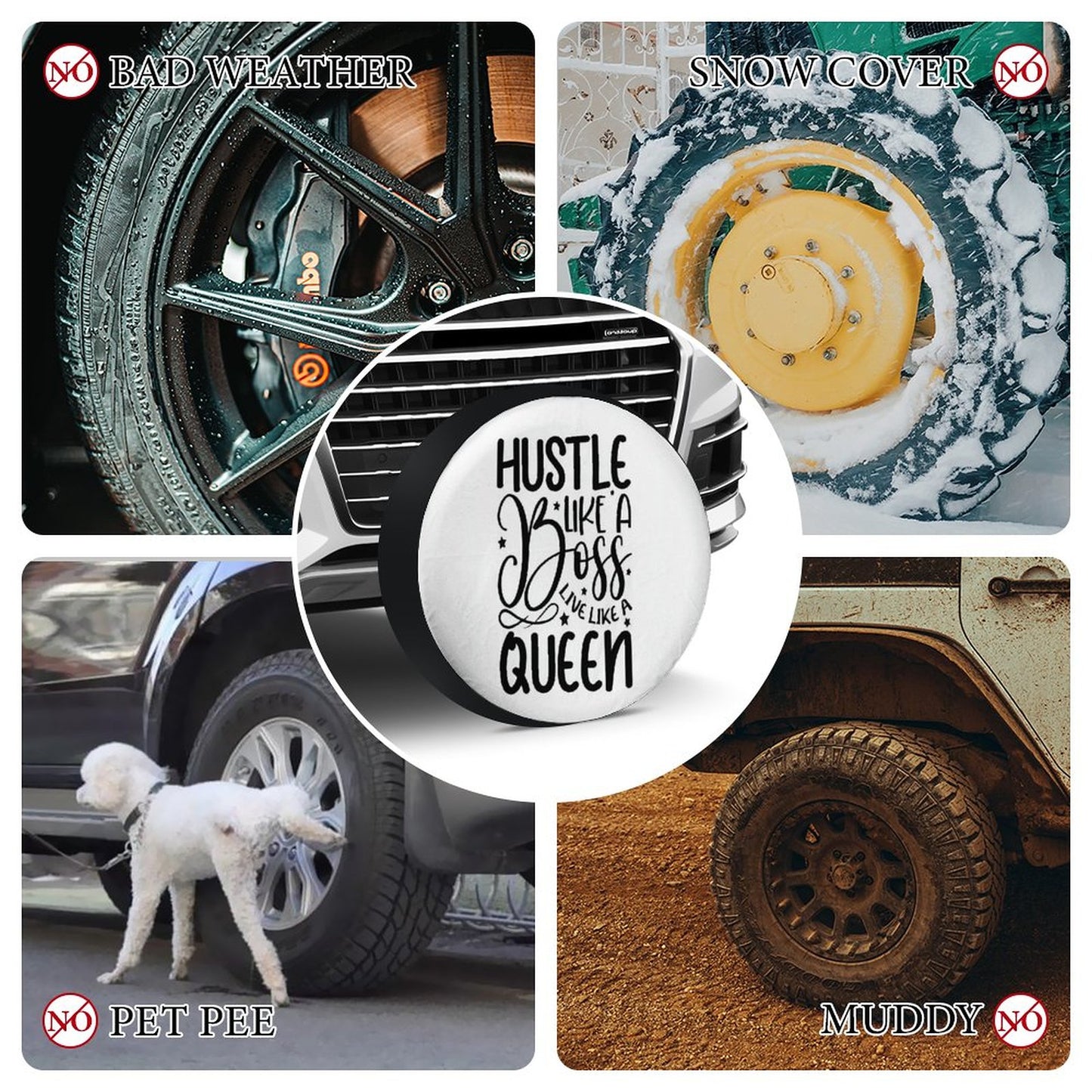 Oxford Cloth Tire Cover