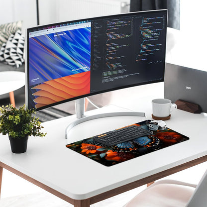Large Desk Pad Protector with Stitched Edges-12x24 in/ 30x60cm