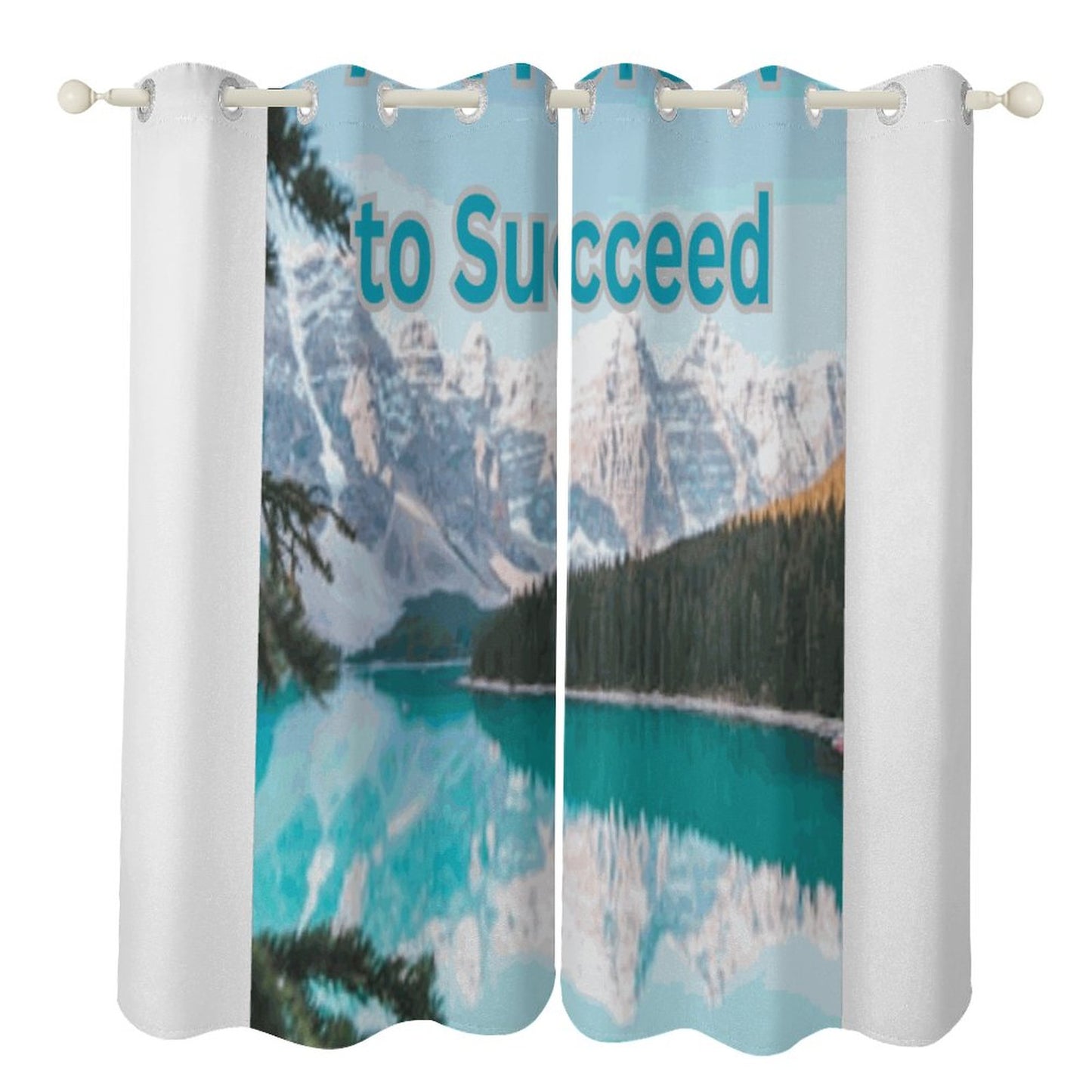 Grommet Curtain-52"x72"/ 132x183cm
