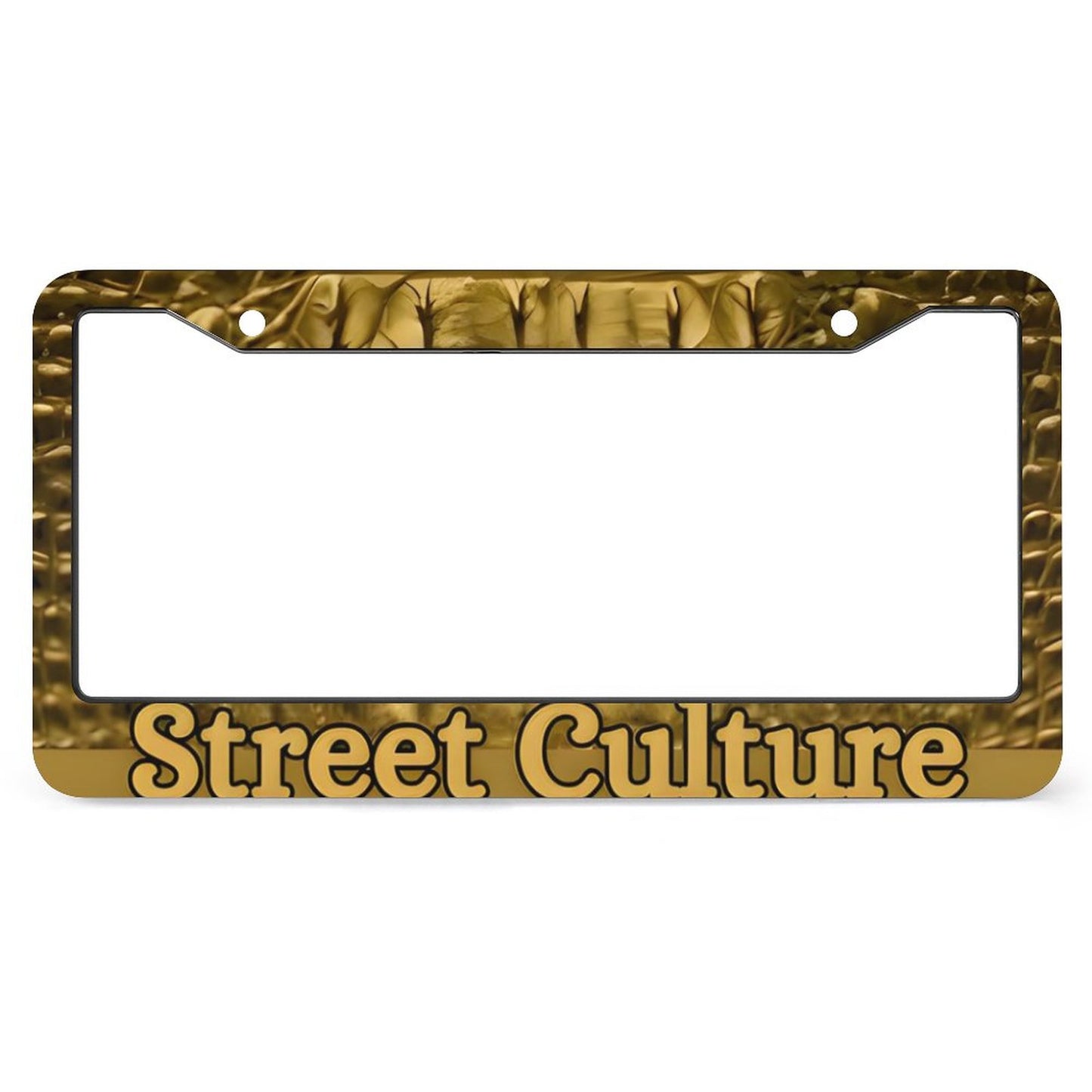 STREET CULTURE Alligator License Plate Frame