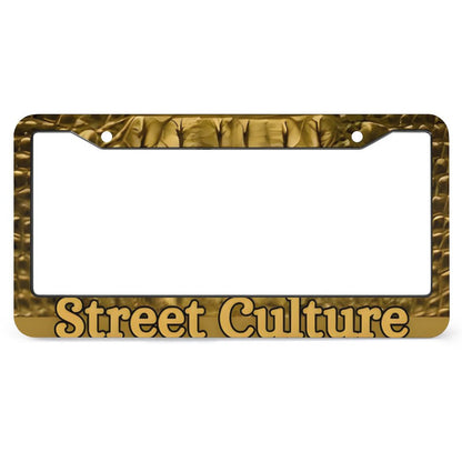 STREET CULTURE Alligator License Plate Frame