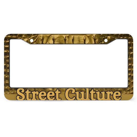 STREET CULTURE Alligator License Plate Frame