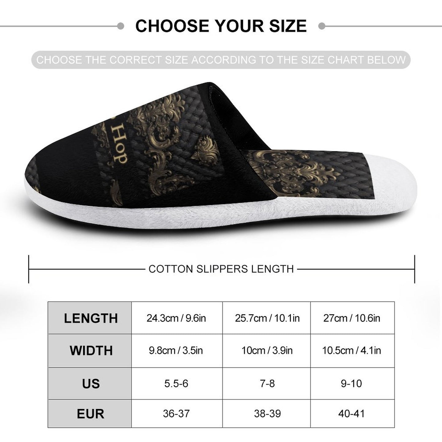 Flannel Ladies Cotton Slippers