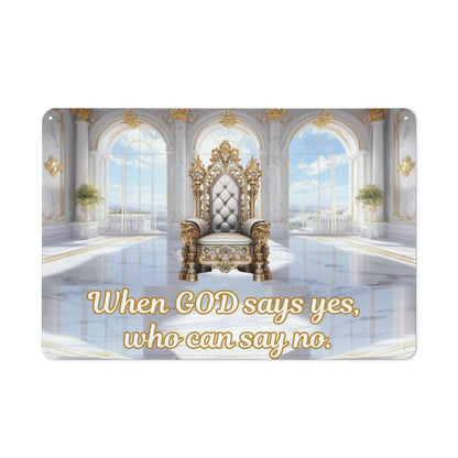 Horizontal Vintage Metal Sign-7.9"x11.8"/ 20x30cm