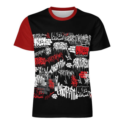120gsm Short Sleeve All Over Print T-Shirt OMDT01 (All-Over Printing)