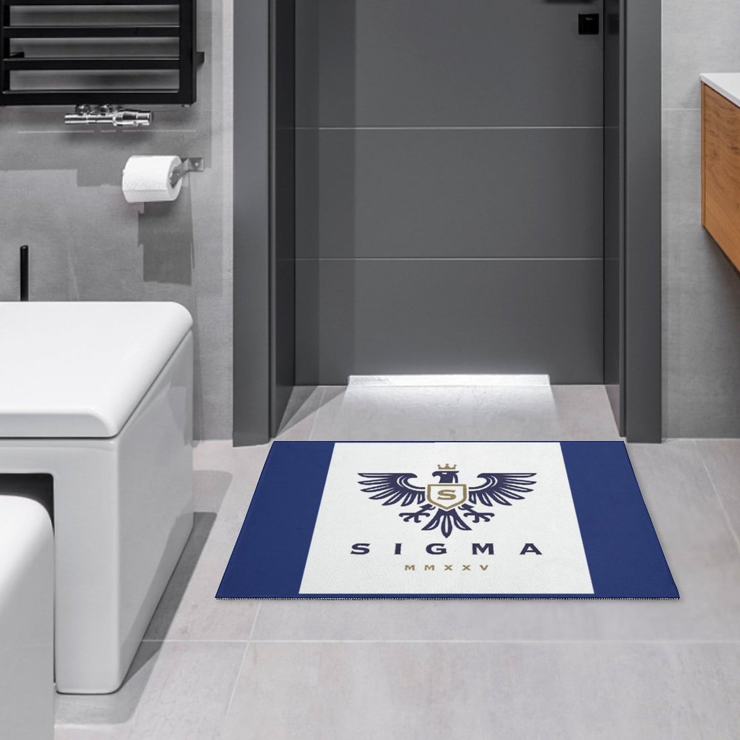 Crystal Velvet Bedroom Floor Mat