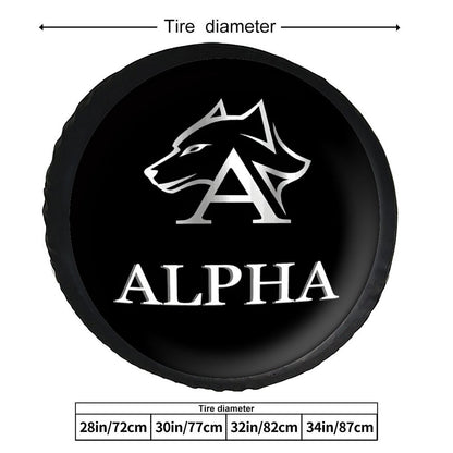 Leather Tire Cover(One-sided Printing)