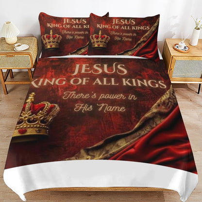 3-Piece Bedding Set-90"x90"/ 229x229cm (Dual-sided Printing)