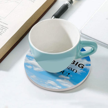 Round Ceramic Coaster