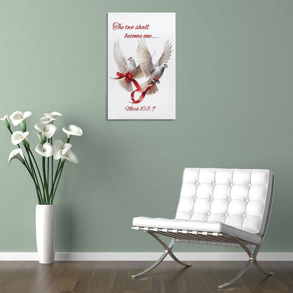 Framed Wooden Poster Hanging (Vertical 2:3)-8x12 inch