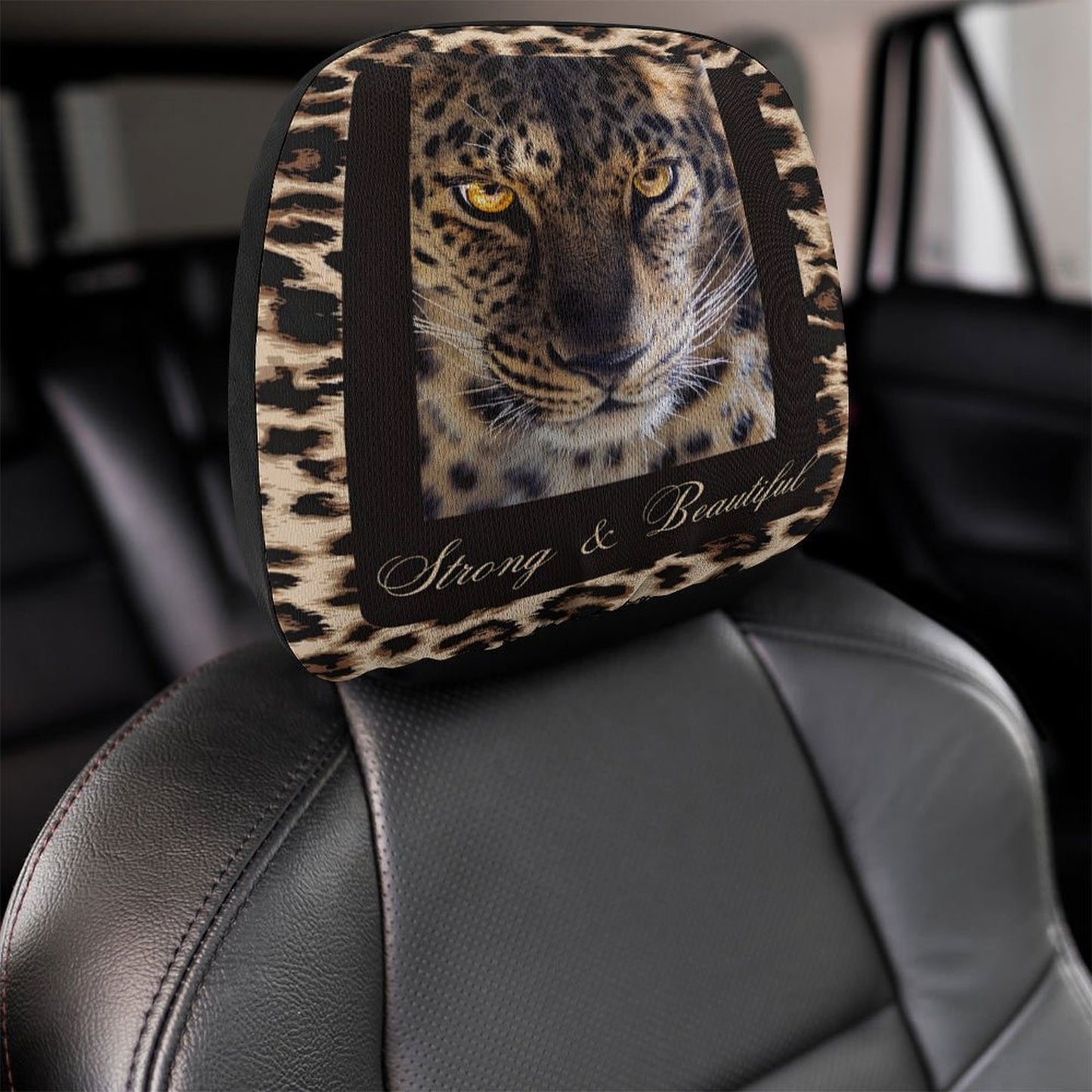 Custom Car Headrest Covers