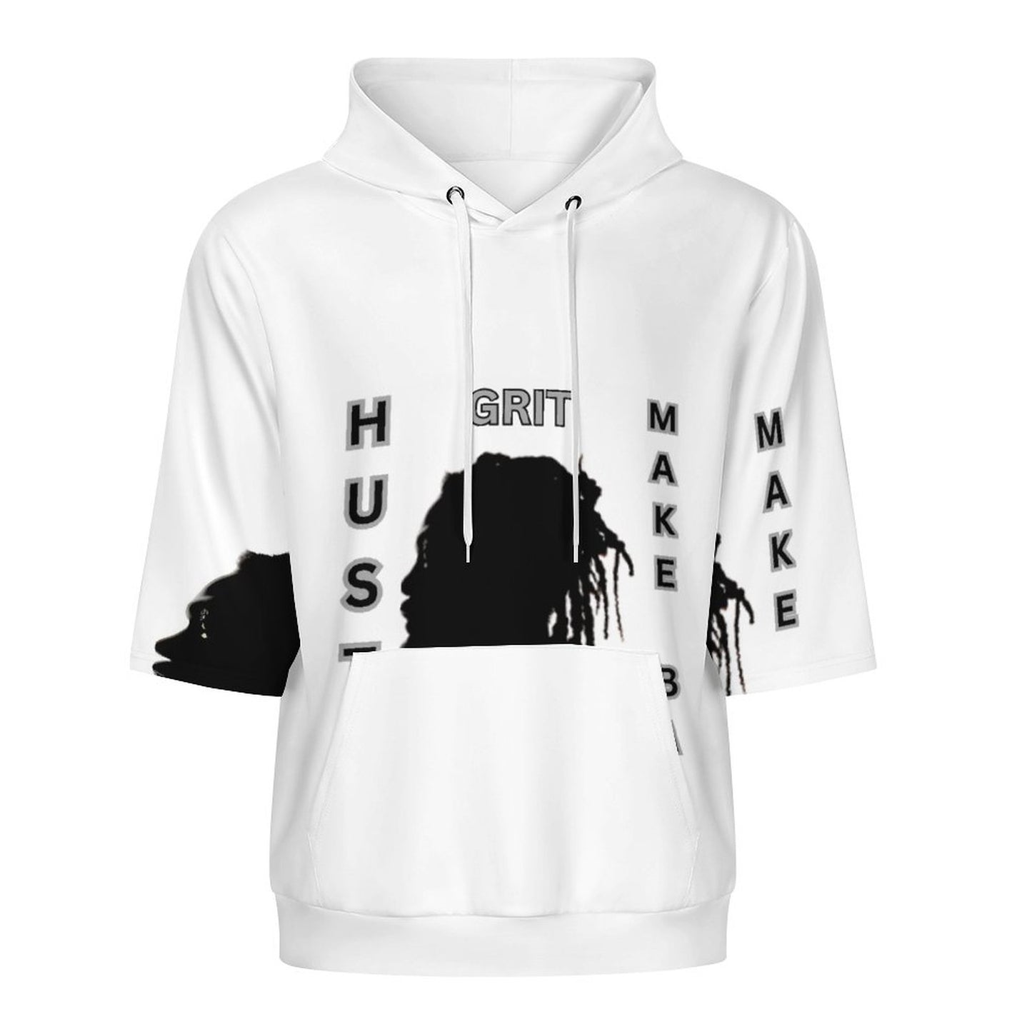 280gsm Half Sleeve Hoodie LM033 (All-Over Printing)
