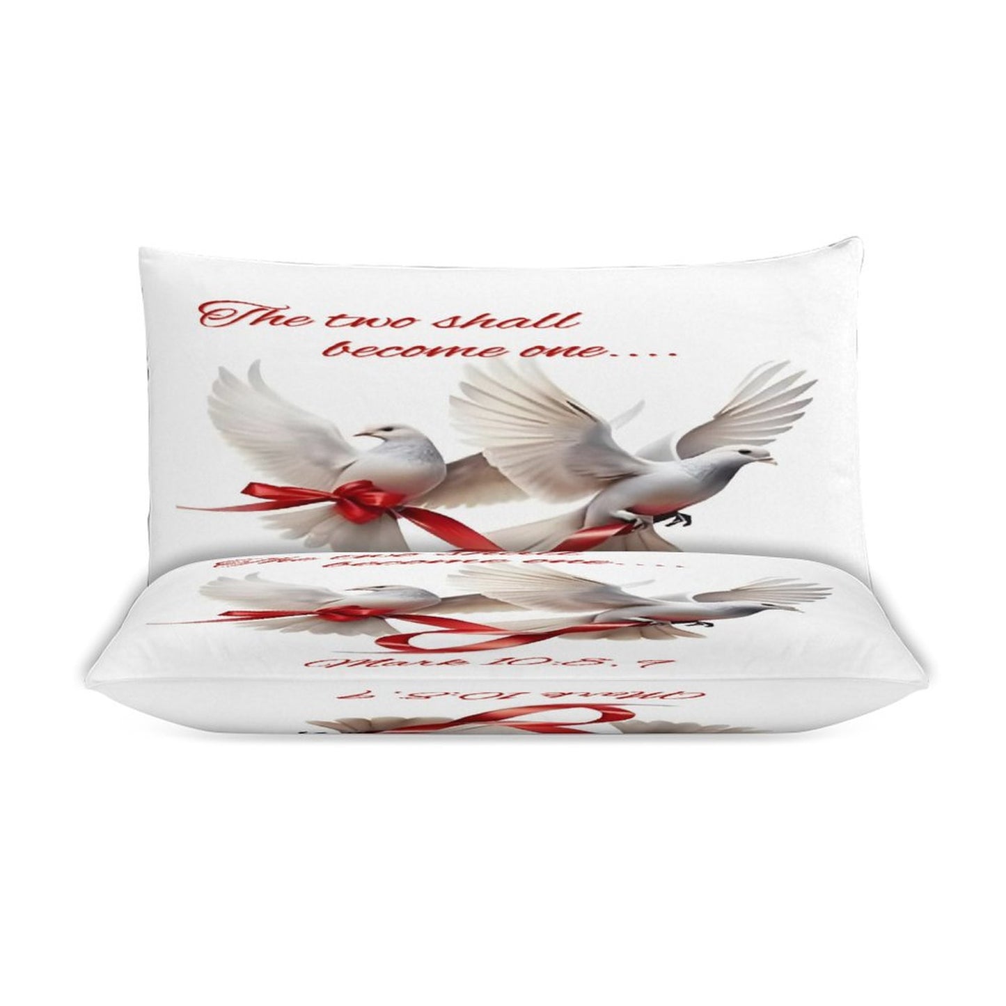 3-Piece Bedding Set-90"x90"/ 229x229cm (Dual-sided Printing)