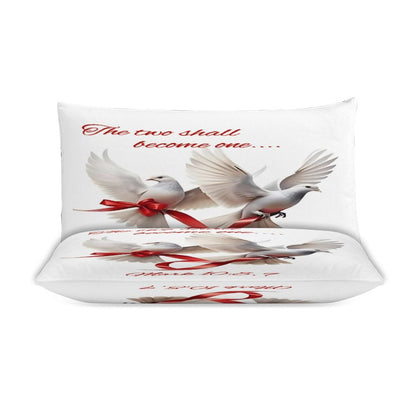 3-Piece Bedding Set-90"x90"/ 229x229cm (Dual-sided Printing)