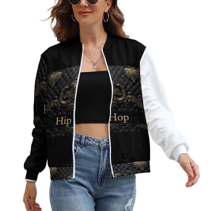 Women's Zipper Jacket LLJK (All-Over Printing)