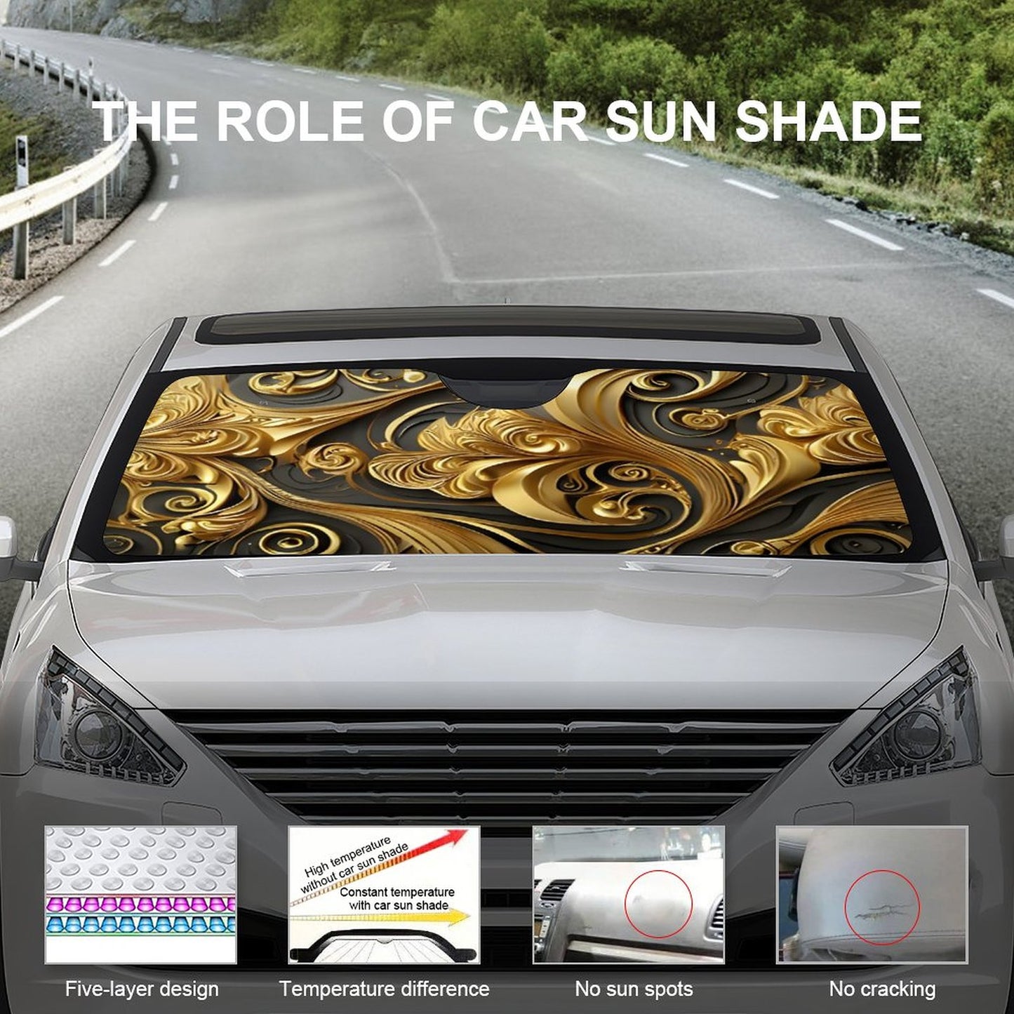 Car Cool with Sun Shades