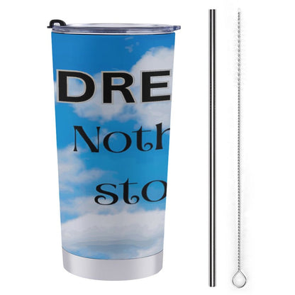 Car Travel Mug Set with Cleaning Kit (590ml/20oz)