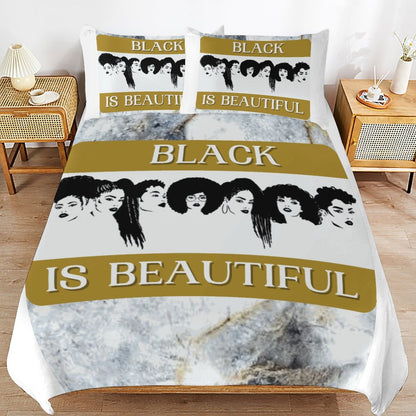 3-Piece Bedding Set-102"x90"/ 259x229cm (Dual-sided Printing)