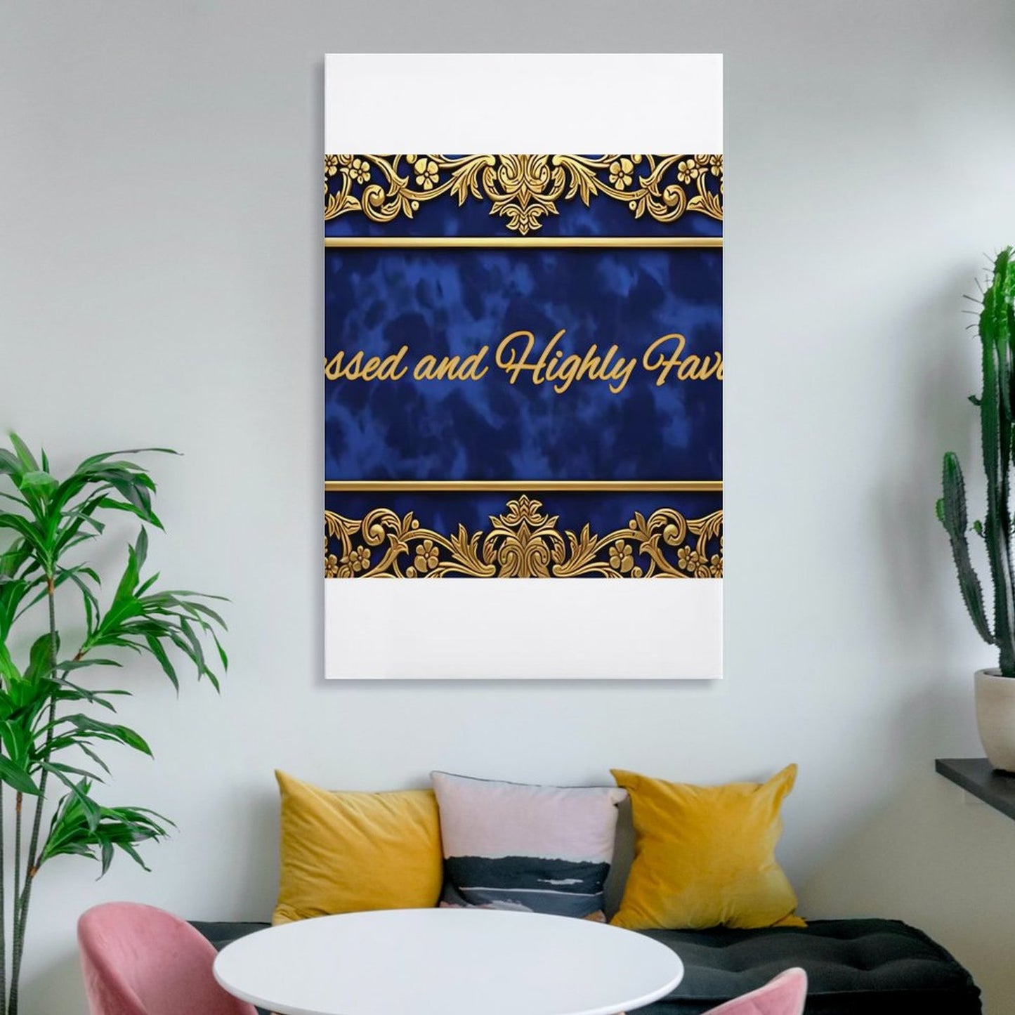 Framed Wooden Poster Hanging (Vertical 2:3)-8x12 inch