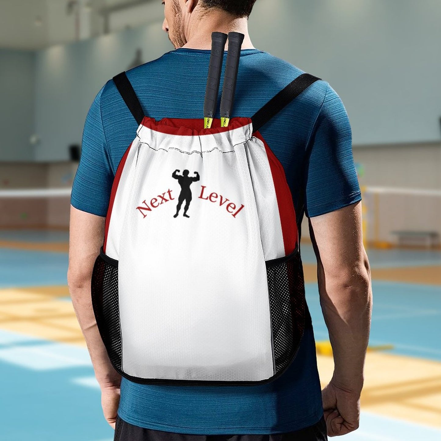 Waffle Cloth Drawstring Bag (One Site)