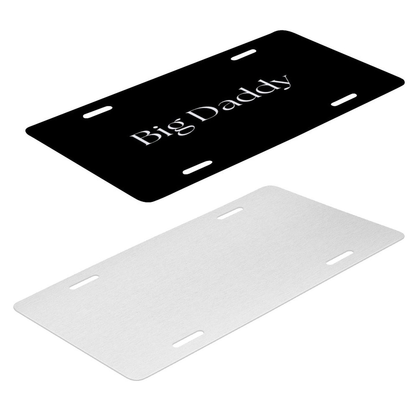 Car License Plate-11.8”x5.9”-BIG DADDY