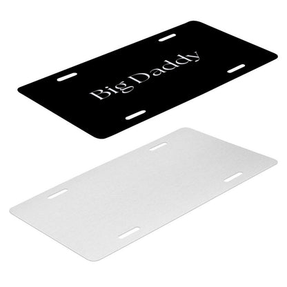 Car License Plate-11.8”x5.9”-BIG DADDY