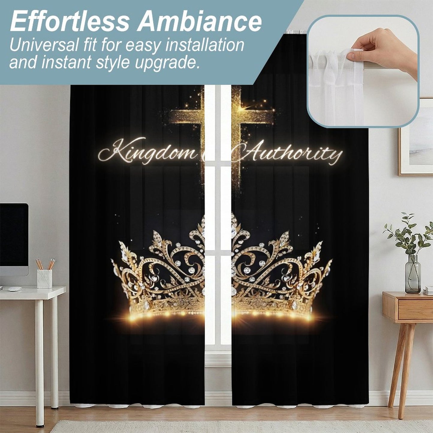 Sheer Curtain(All-Over Printing)