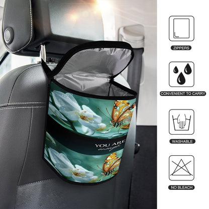 Collapsible Car Trash Bin
