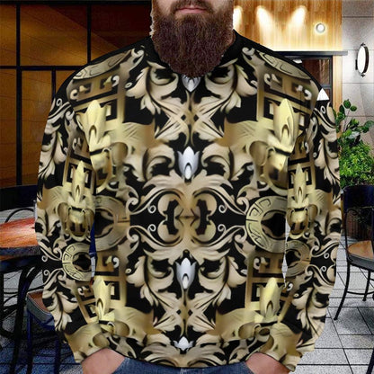 250gsm Round Neck Men's Sweatshirt 4T35 (All-Over Printing)