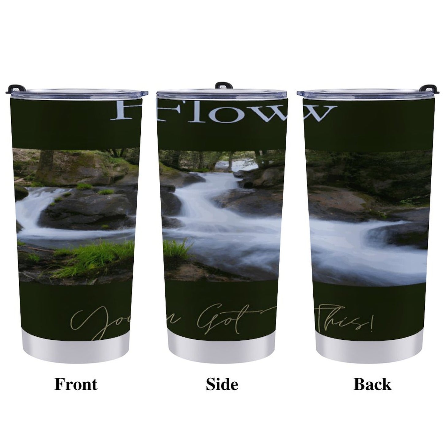 Car Travel Mug Set with Cleaning Kit (590ml/20oz)